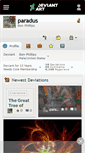 Mobile Screenshot of paradus.deviantart.com