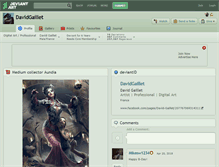 Tablet Screenshot of davidgaillet.deviantart.com