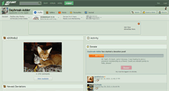 Desktop Screenshot of daybreak-adder.deviantart.com