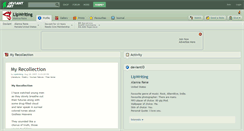 Desktop Screenshot of lipwriting.deviantart.com