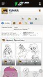 Mobile Screenshot of kohdok.deviantart.com