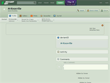 Tablet Screenshot of m-knoxville.deviantart.com
