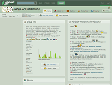 Tablet Screenshot of manga-art-exhibition.deviantart.com