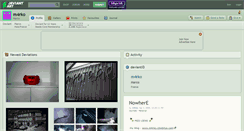 Desktop Screenshot of m4rko.deviantart.com