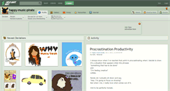 Desktop Screenshot of happy-music-pirate.deviantart.com