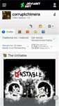 Mobile Screenshot of corruptchimera.deviantart.com
