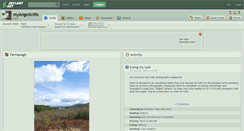 Desktop Screenshot of myangeliclife.deviantart.com