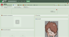 Desktop Screenshot of darku.deviantart.com