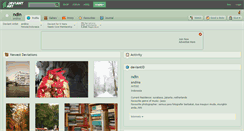 Desktop Screenshot of ndin.deviantart.com