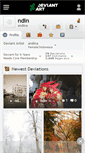 Mobile Screenshot of ndin.deviantart.com