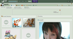 Desktop Screenshot of missush.deviantart.com