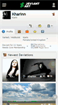 Mobile Screenshot of kharinn.deviantart.com