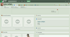 Desktop Screenshot of katies-catfights.deviantart.com