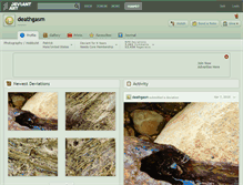 Tablet Screenshot of deathgasm.deviantart.com