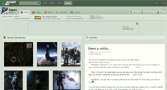 Desktop Screenshot of faeini.deviantart.com