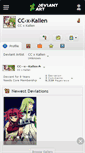 Mobile Screenshot of cc-x-kallen.deviantart.com