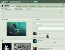 Tablet Screenshot of aaydo.deviantart.com