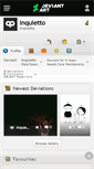 Mobile Screenshot of inquietto.deviantart.com