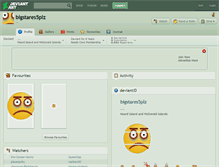 Tablet Screenshot of bigstares5plz.deviantart.com