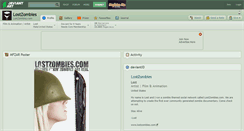 Desktop Screenshot of lostzombies.deviantart.com