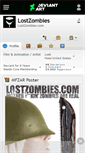 Mobile Screenshot of lostzombies.deviantart.com