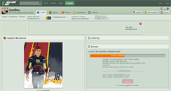 Desktop Screenshot of cooldes.deviantart.com