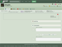 Tablet Screenshot of oonyaoo.deviantart.com