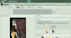 Desktop Screenshot of emtracey.deviantart.com