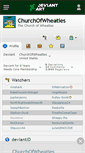 Mobile Screenshot of churchofwheaties.deviantart.com