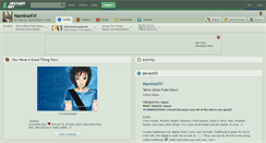 Desktop Screenshot of naminexvi.deviantart.com
