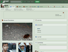 Tablet Screenshot of gsun.deviantart.com