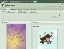 Tablet Screenshot of elastaronicuted.deviantart.com