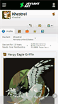 Mobile Screenshot of khestrel.deviantart.com