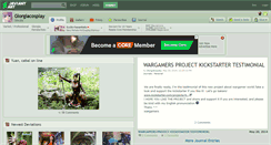 Desktop Screenshot of giorgiacosplay.deviantart.com