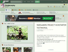 Tablet Screenshot of giorgiacosplay.deviantart.com