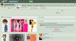 Desktop Screenshot of matheustito1999.deviantart.com