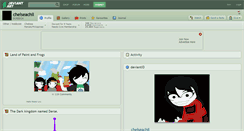 Desktop Screenshot of chelseachil.deviantart.com