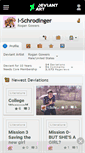 Mobile Screenshot of i-schrodinger.deviantart.com
