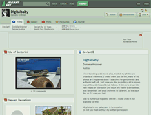 Tablet Screenshot of digitalbaby.deviantart.com