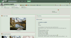 Desktop Screenshot of complete-oonglish.deviantart.com