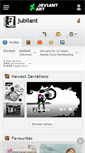 Mobile Screenshot of jubilant.deviantart.com