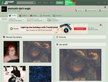 Tablet Screenshot of akatsukis-dark-angle.deviantart.com