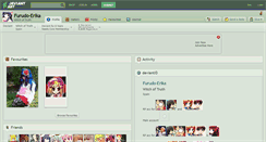 Desktop Screenshot of furudo-erika.deviantart.com