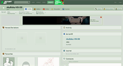 Desktop Screenshot of akuroku-viii-xiii.deviantart.com