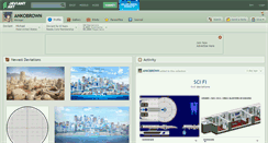 Desktop Screenshot of ankobrown.deviantart.com