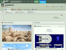 Tablet Screenshot of ankobrown.deviantart.com