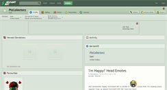 Desktop Screenshot of plzcollectorz.deviantart.com