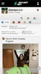 Mobile Screenshot of elentari-liv.deviantart.com