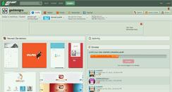 Desktop Screenshot of gaddesigns.deviantart.com
