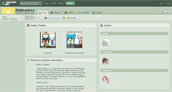 Desktop Screenshot of elejinlovers.deviantart.com
